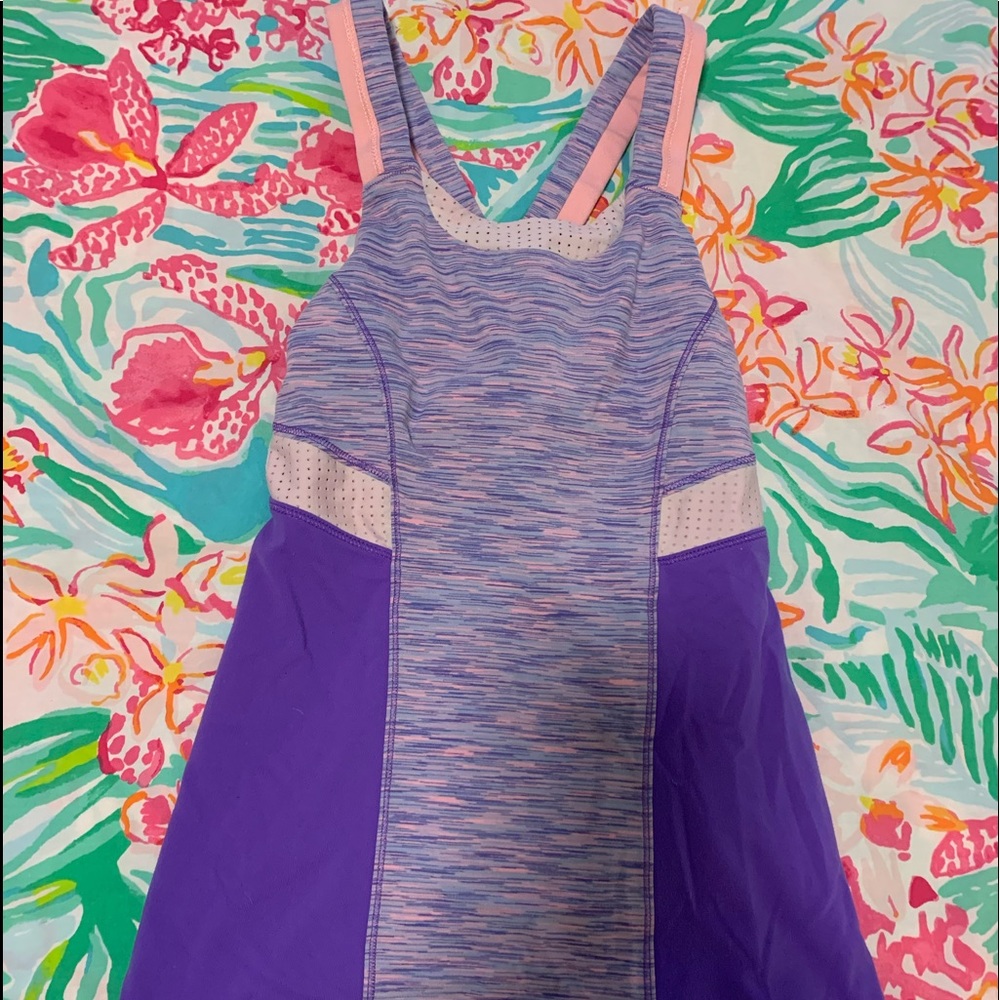 Cute Purple and Pink Ivivva tank top